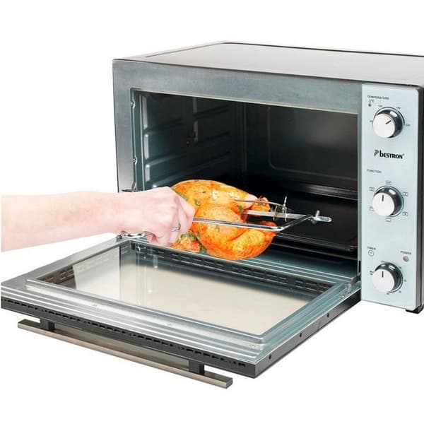Bestron Fyrgrill 55l 2000w svart/inox - aov55