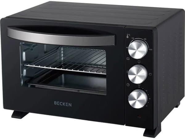 Miniugn - Becken rotisserie - 7623958 - Desktop elektrisk ugn, kapacitet 20 L, 1380 W, 60 min timer, svart ()