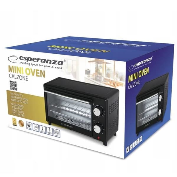 Miniugn - Esperanza - CALZONE - 10L - Vit - Variabel temperatur - Integrerad timer