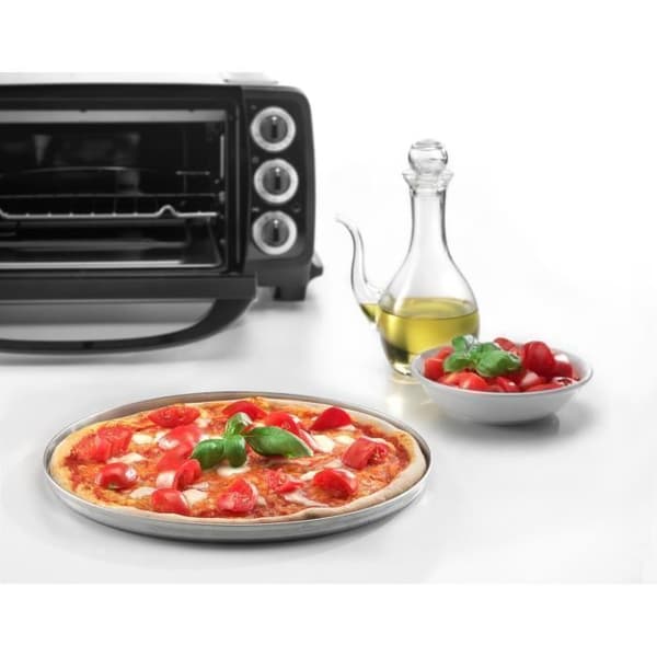 DeLonghi EO14902.S elektrisk ugn - Liten - 14 L - 800 W - Svart, Silver - Grilla, tina, håll varm