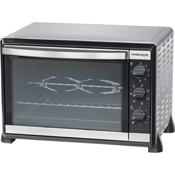 ROMMELSBACHER BG 1805/E Rotisserie Mini Ugn - 42L - 1800W - Multifunktion med grill och spett