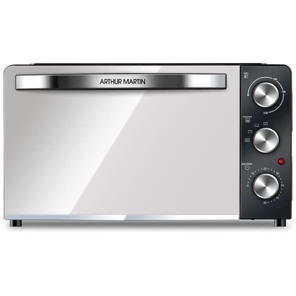Fristående ugn - ARTHUR MARTIN - AMF30L - 30 L - 1 500 W - 60 min timer - Spegeldörr