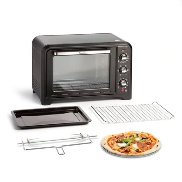 Mini grillugn MOULINEX OX485810 - 39L - 2000 W - Fläktvärme - Svart