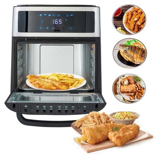 Fyra Luftfritöser 13 L utan olja, 8 program, Temperatur 40-200 °C Adler AD6309 2500W 03168