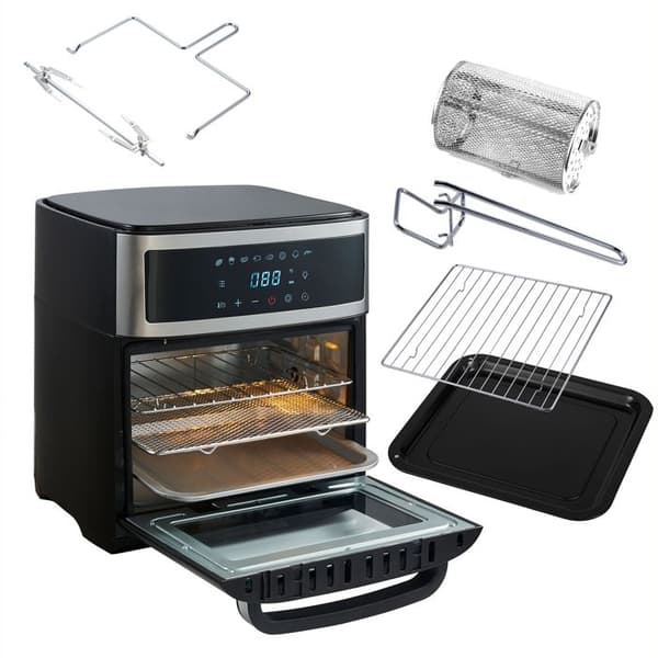 Fyra Luftfritöser 13 L utan olja, 8 program, Temperatur 40-200 °C Adler AD6309 2500W 03168