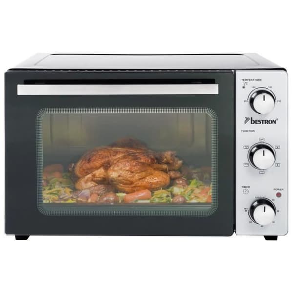 Grillugn - BESTRON - AOV31 - 1500 W - 31 L - Varmluft, spett, grill