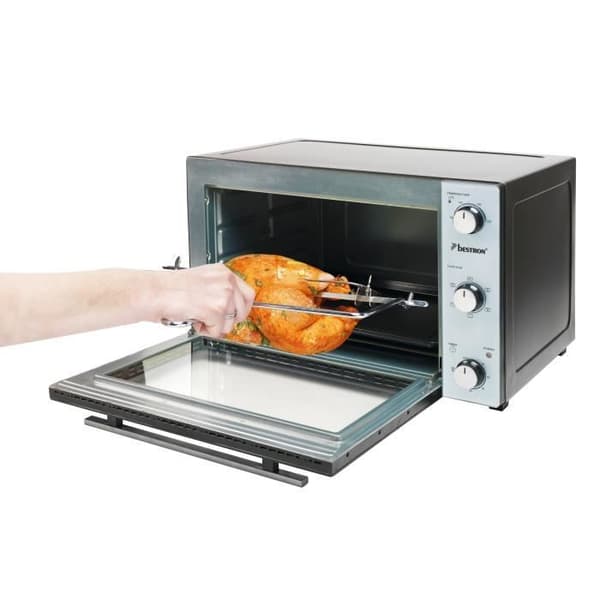 Grillugn - BESTRON - AOV31 - 1500 W - 31 L - Varmluft, spett, grill