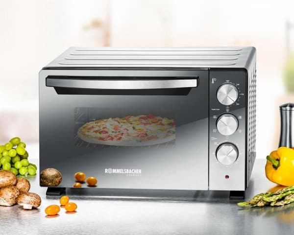 Miniugn - Rommelsbacher rotisserie - BGS 1400 - Romm Back- und Grillofen | 230 V - 1380 W