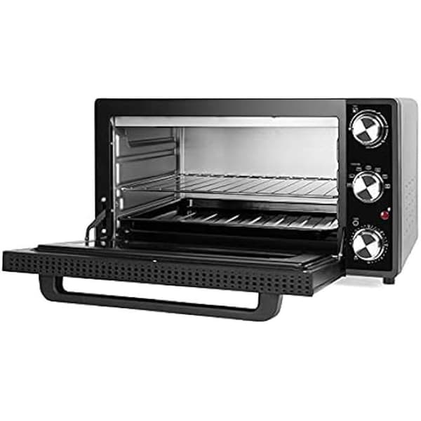 Konvektionsugn - ORBEGOZO - SOBREMESA - 2000 W - 38L - Svart och rostfritt stål - 60 min timer