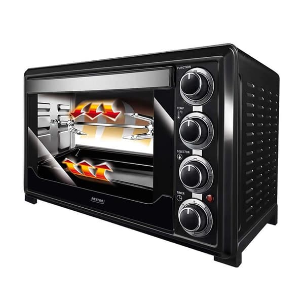 Elektrisk konvektionsugn MPM MPE-05/T 32L rostfritt stål med kycklingugn och timer