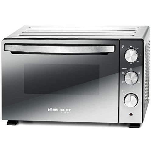 ROMMELSBACHER BGS 1500 BACK & GRILL ROSTFRI UGN 30 L