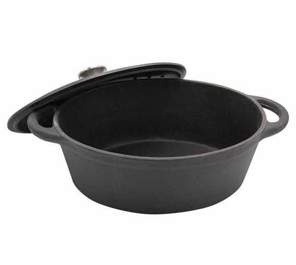 Rotisseri - elektrisk spetsslakt Kinghoff - KH-1531 - Rötter i GJUTJÄRN 33 cm 6,2 L