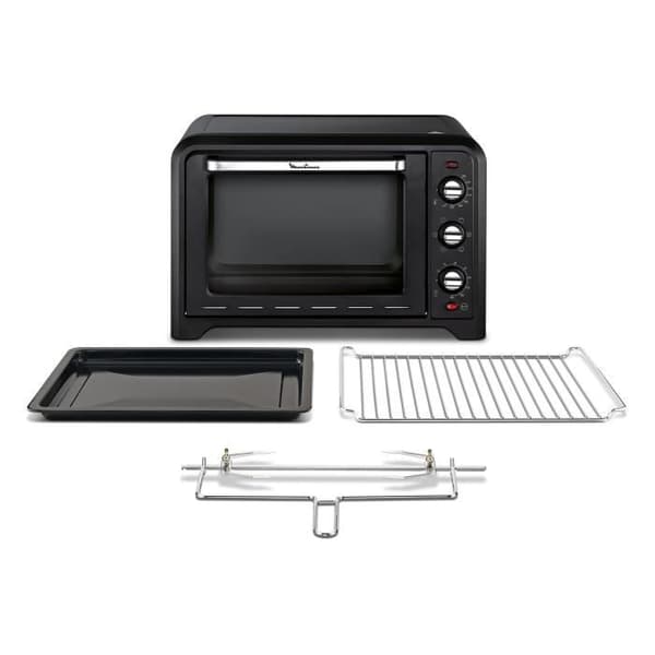 Mini grillugn MOULINEX OX485810 - 39L - 2000 W - Fläktvärme - Svart