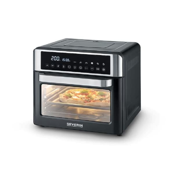 Severin Varmluftsugn 25l svart/silver - 2077