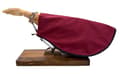 Miniatyrbild 1 av 3: Nethus skinkhållare - FIH 1047 - Skinköverdrag, polyester, Bordeaux