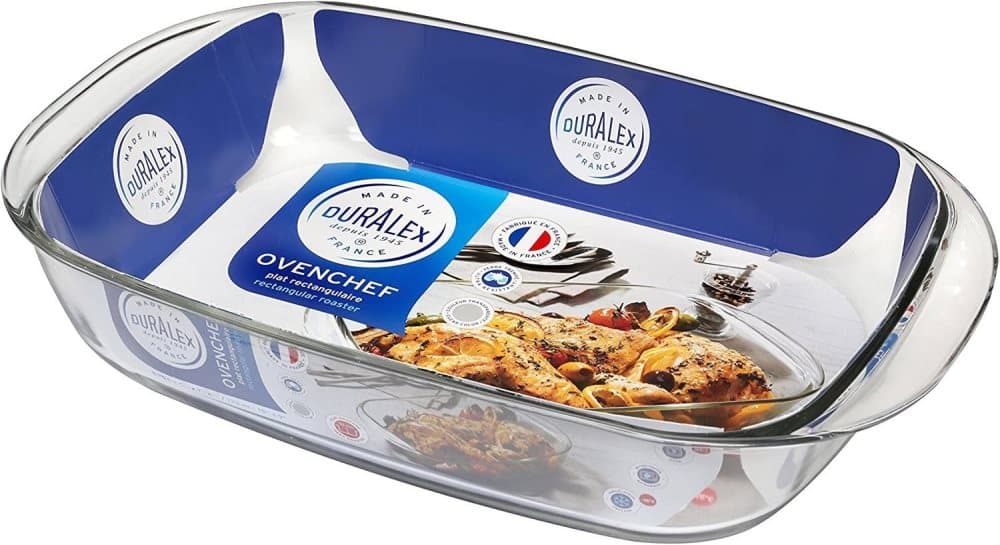 Duralex Ovenchef Rektangulär glasroster 4L