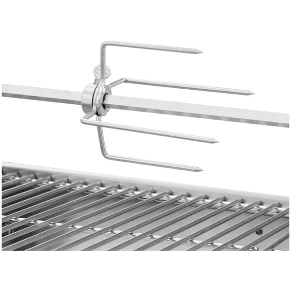 Royal Catering Rotisseriegrill - Med motor - 15 kg - Längd, grillspett: 82 cm - Rostfritt stål