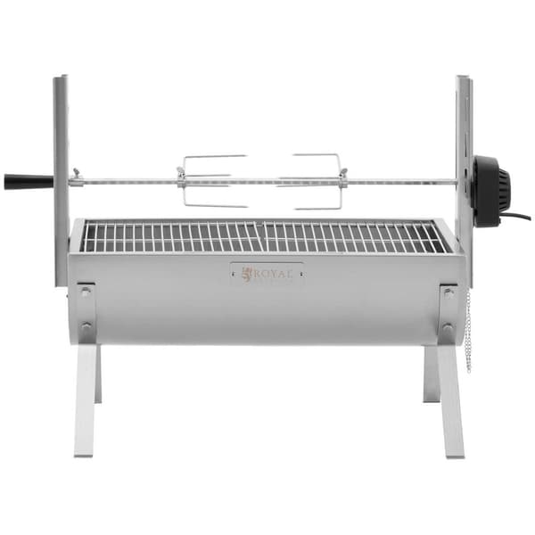 Royal Catering Rotisseriegrill - Med motor - 15 kg - Längd, grillspett: 82 cm - Rostfritt stål