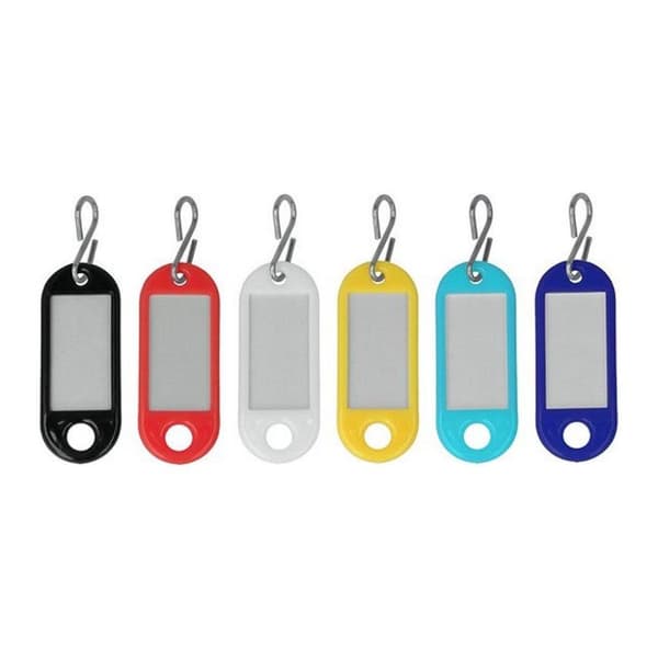 Metaltex Sleutelkaartjes 6 stk