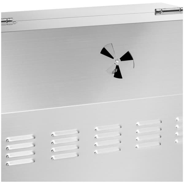 Rotisseriegrill - Med motor - 40 kg  - Längd, grillspett: 138 cm - Rostfritt stål - Vindskydd - Royal Catering