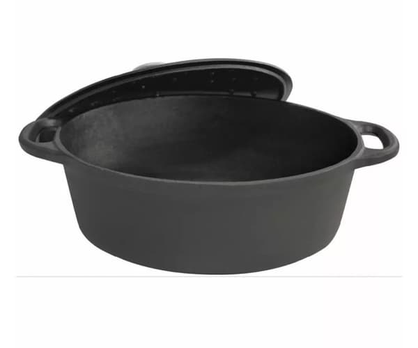 STØBEJRN REGNSPANDE 33cm 6,2L KINGHOFF KH-1531