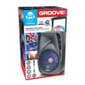 Miniatyrbillede 1 af 5: IDance Groove Boombox 216 + hjul og lys sort