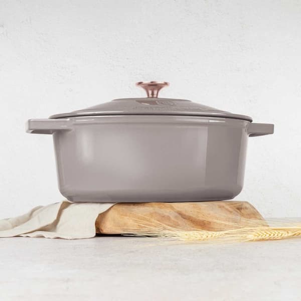 EMALOITU VAURAUTAPAAUTIN 30cm BERLINGER HAUS BH-6541 TAUPE