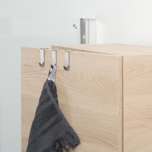 Tiger Basic Dørkrok 20 mm Børstet stål
