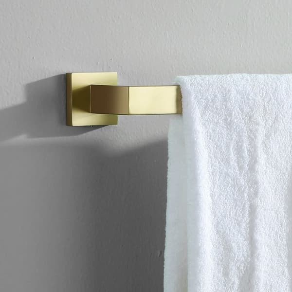 Enkelsidig handdukshängare Guld 332917A