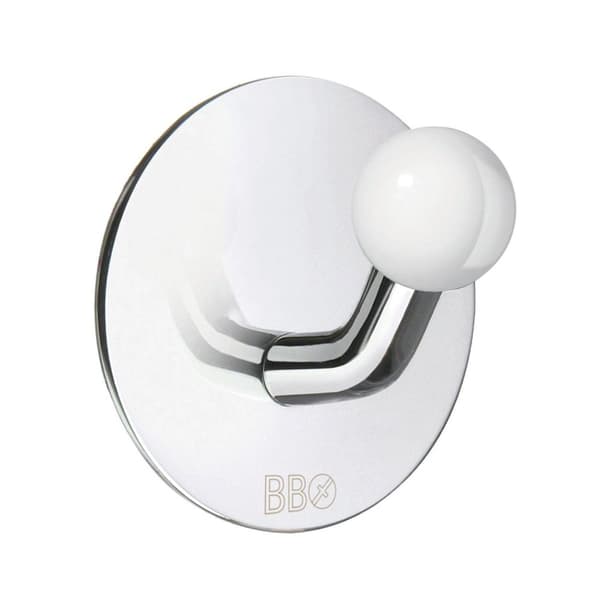 Beslagsboden Enkel Krok BK1085 Krom