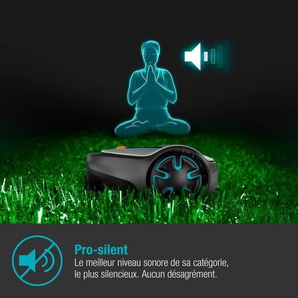 GARDENA Robotgräsklippare SILENO minimo 250m²