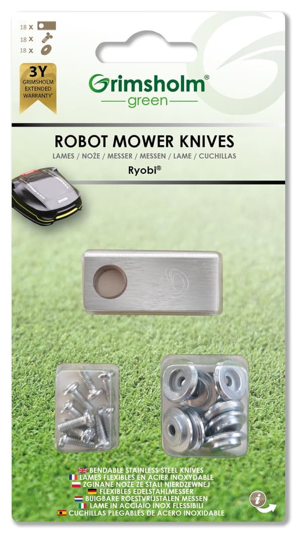 18 st Knivblad till Mowox Robotgräsklippare