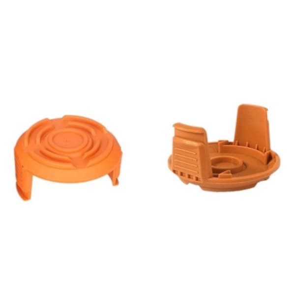 INF 6-pack erstatningssneller med trimmertråd for Worx WA0010 gresstrimmer Oransje