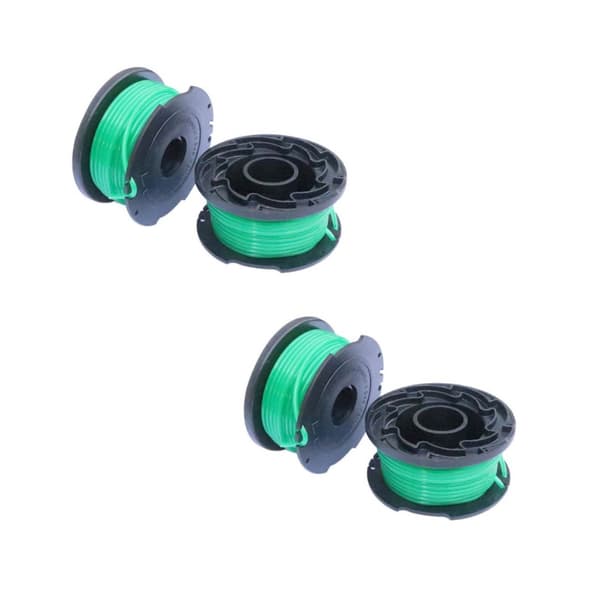 INF 4-pack ersättningsspolar för Black Decker SF-080 String Trimmer Weed Eater Flerfärgad