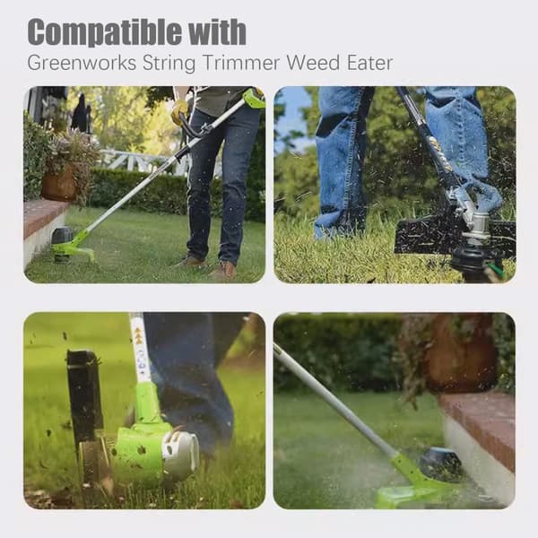 INF Trådsneller for Greenworks Weed Eater gresstrimmere, 4 stk. Flerfarget