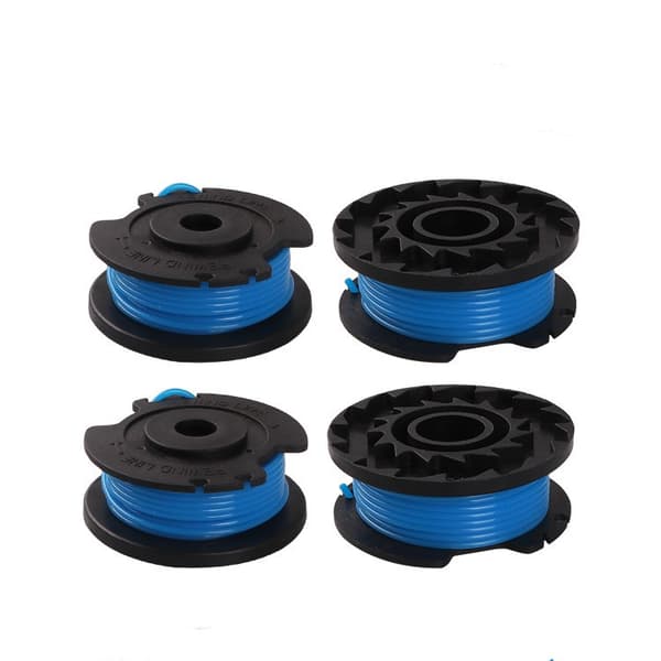 INF 4-pack trådspolar för Greenworks Weed Eater grästrimmer Flerfärgad