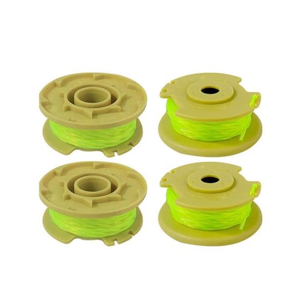 INF 4-pakke erstatningssneller for RYOBI String Trimmer Weed Eater Grønn