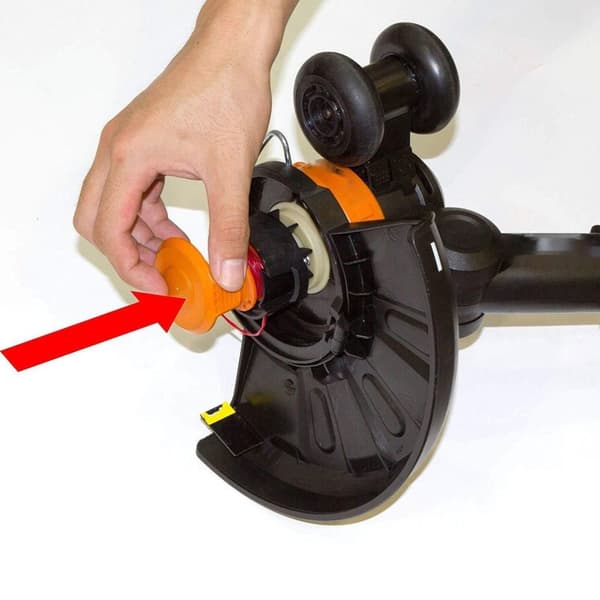 INF 3-pakke udskiftningstrimmer spolehætter til WORX WA0010 græstrimmer Orange