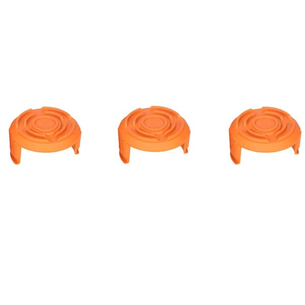 INF 3-pakke udskiftningstrimmer spolehætter til WORX WA0010 græstrimmer Orange