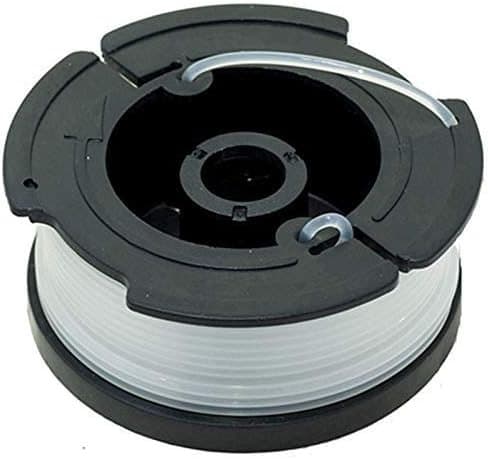 INF Trådsneller for Black & Decker gresstrimmere, 6 stk. Sort