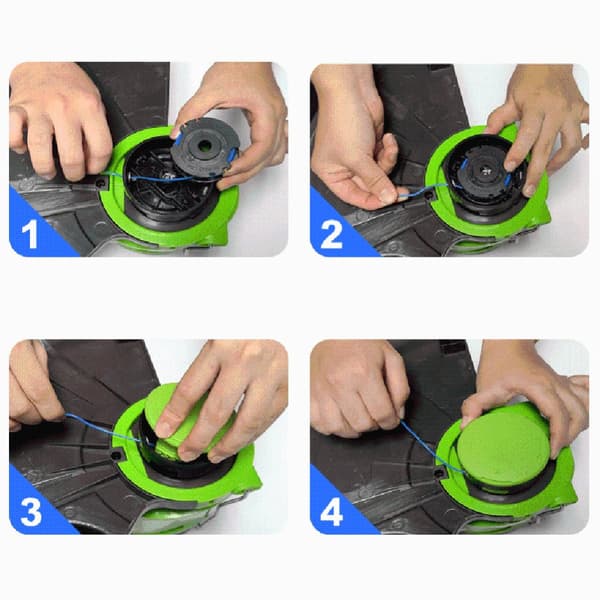 INF Sneller for Greenworks 24V G24LT/G24LTK2/G24LT30M/G24LT30MK2 Flerfarget