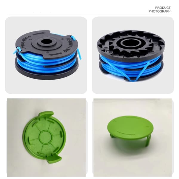 INF Trimmerspole til Greenworks G40LT/G40LTK2/G40LTK2x/2101507/2101507UA MultiColor