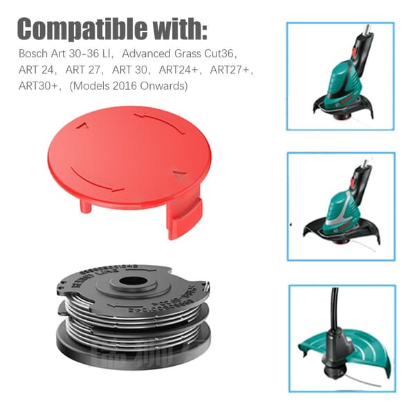INF Trådsnelle med trimmersnor for Bosch gresstrimmer