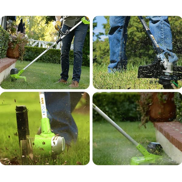INF Ersättningsspollina och locksats för Greenworks strängtrimmer 6 spools