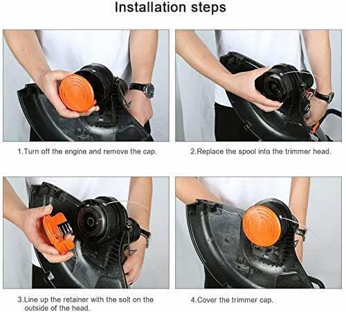 Sæt med reservespoler til BLACK+DECKER AF-100