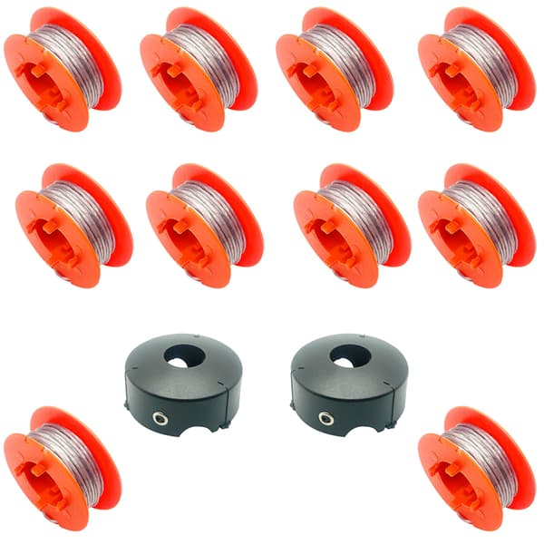 INF Erstatningssnellelinje og dekselsett for BOSCH gresstrimmere 10 spools