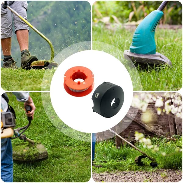 INF Erstatningssnellelinje og dekselsett for BOSCH gresstrimmere 4 spools