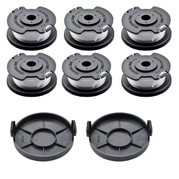 INF Erstatningssnelle og dekselsett for Einhell gresstrimmer 6-Pack