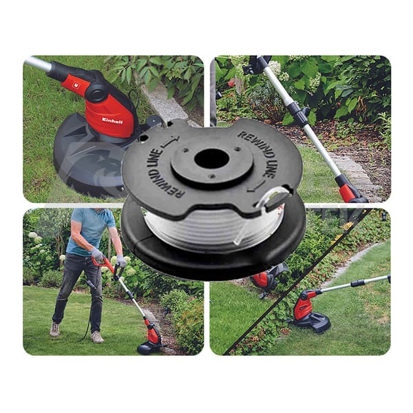 INF Ersättningsspole och locksats för Einhell grästrimmer 6-Pack