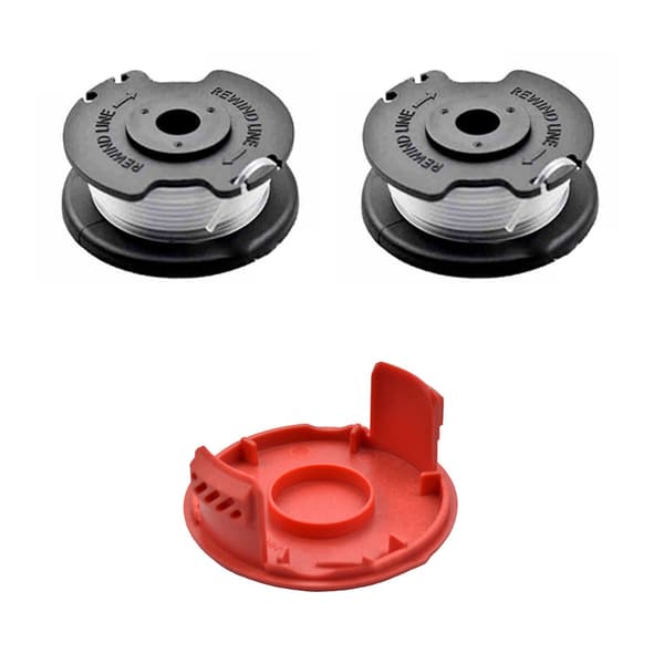 INF Ersättningsspole och locksats för Einhell grästrimmer 2-Pack